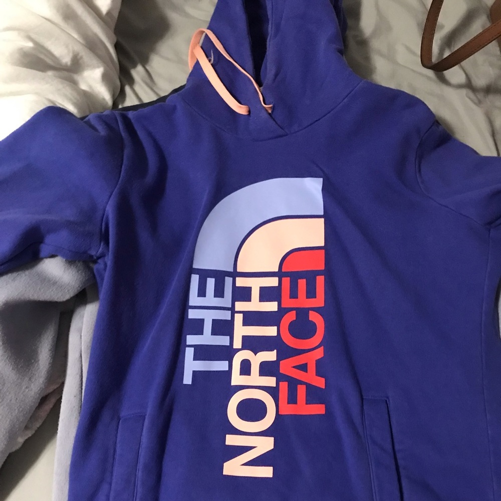 North Face sweatshirt